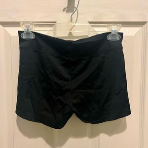 Black dance/booty shorts